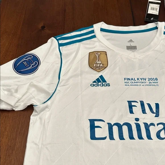 2017/18 Real Madrid HomeJersey #7 RONALDO LARGESlim FitSoccer Champions League